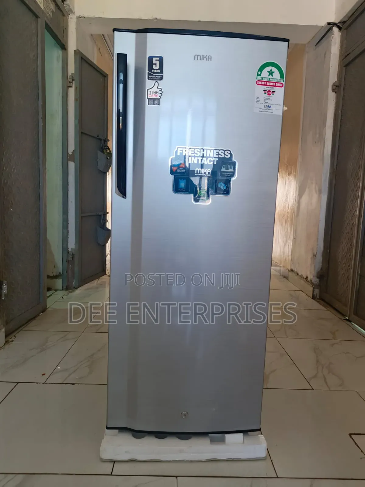 150 Litres Mika Single Door Refrigerator