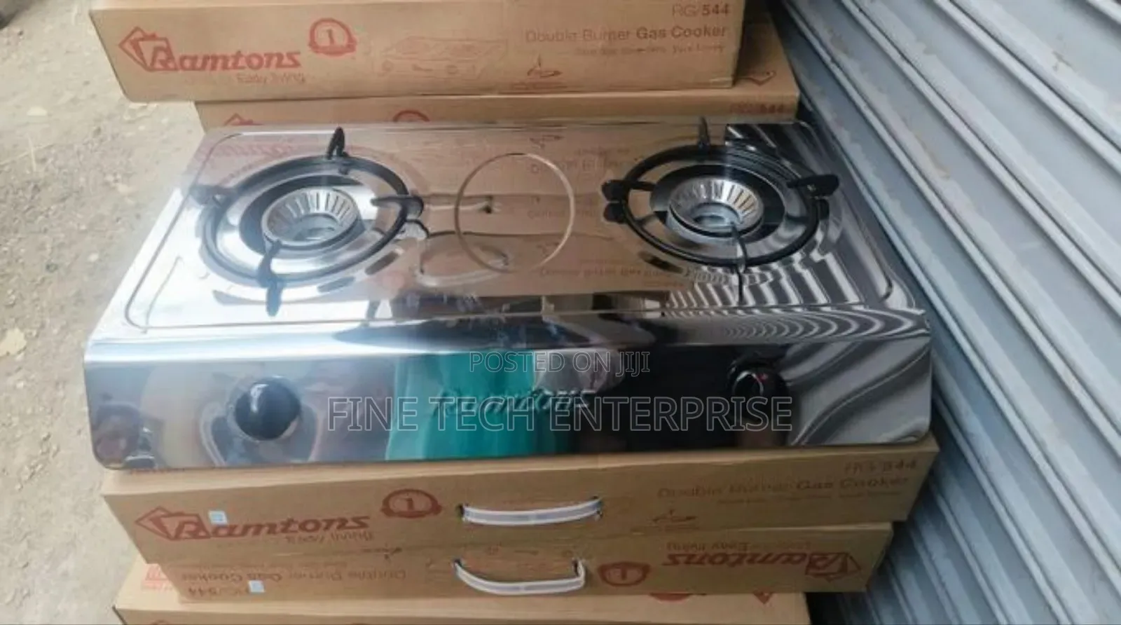 Ramtons 2burner Gas Cooker Rg/538