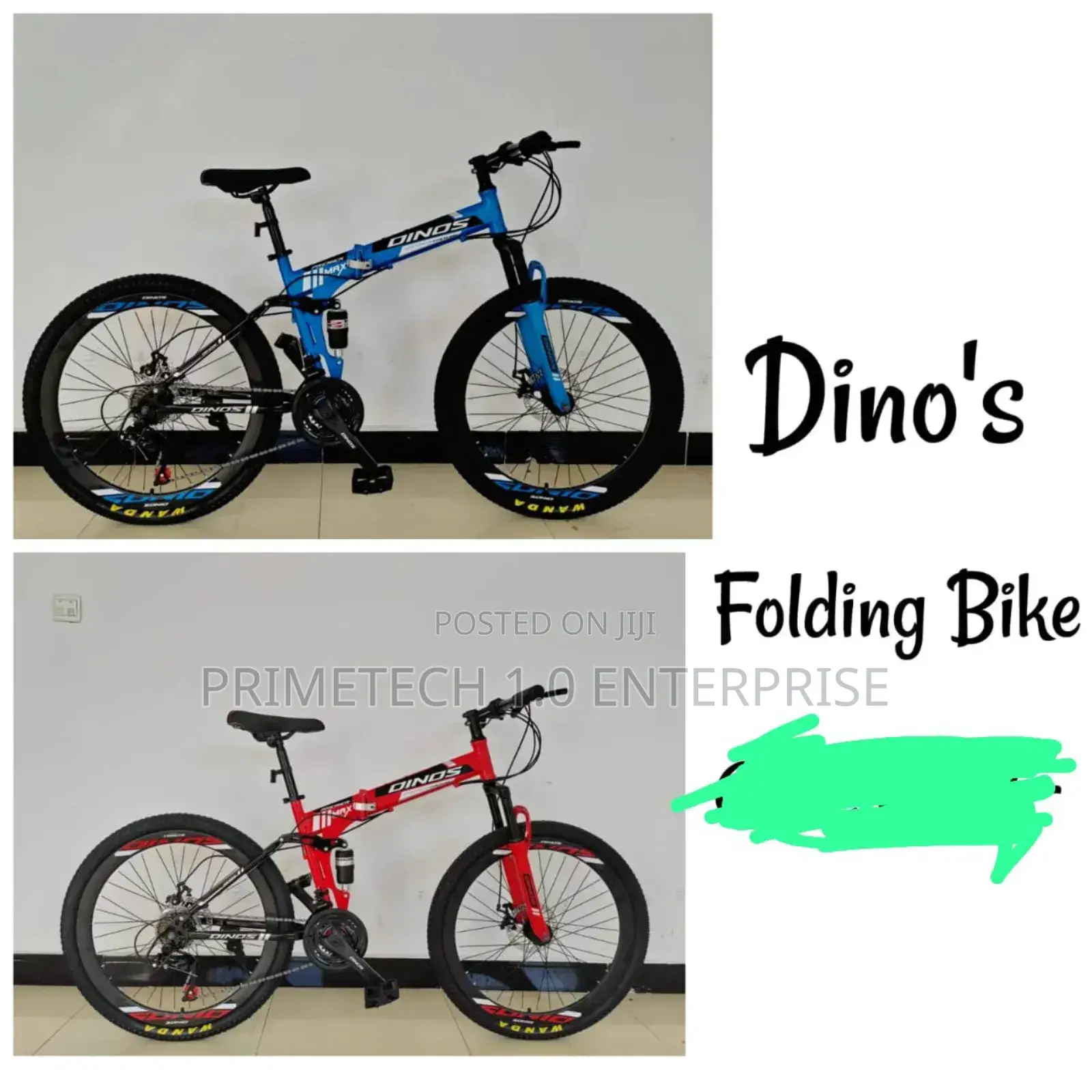 Dino's Folding Bicycle