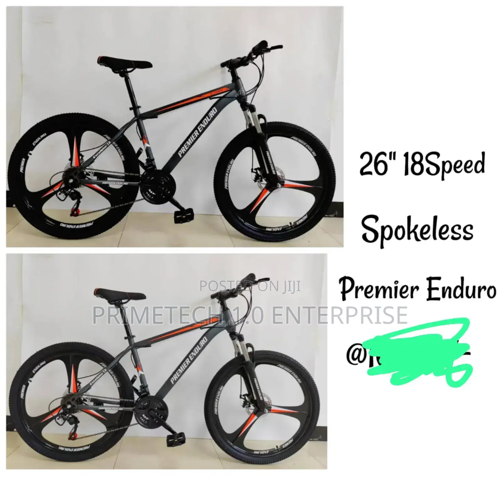 Premier Eduro Spokeless Bicycle
