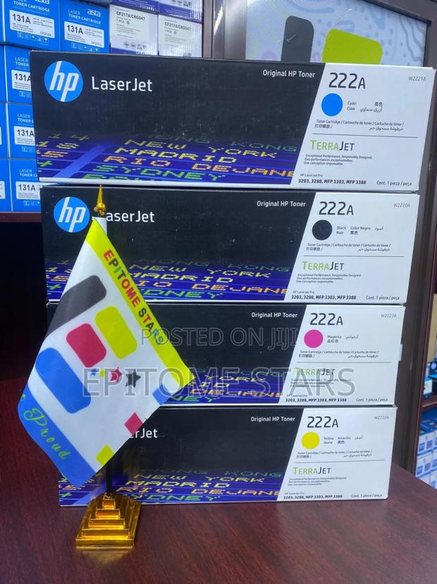 Hp Color Laserjet Pro 3301dn Toner Hp 222a Yield Above 1,200 Copies