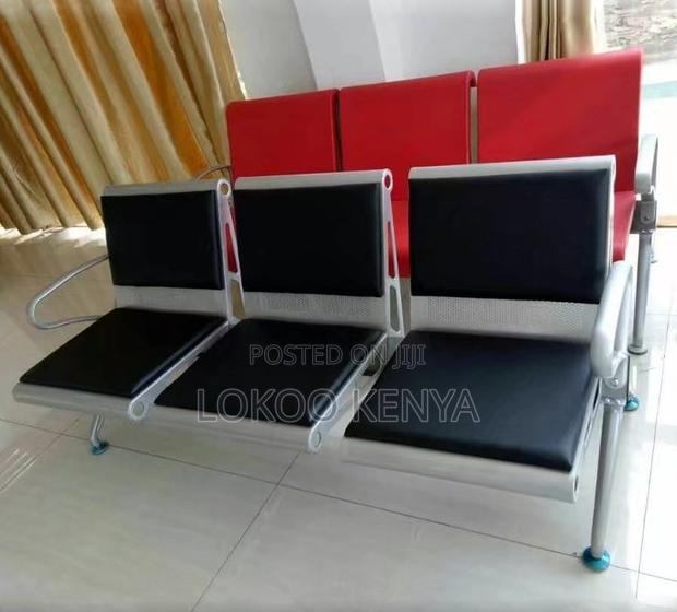 Reception Bench : Cushioned 3-Seat Reception Bench - thumbnail 6