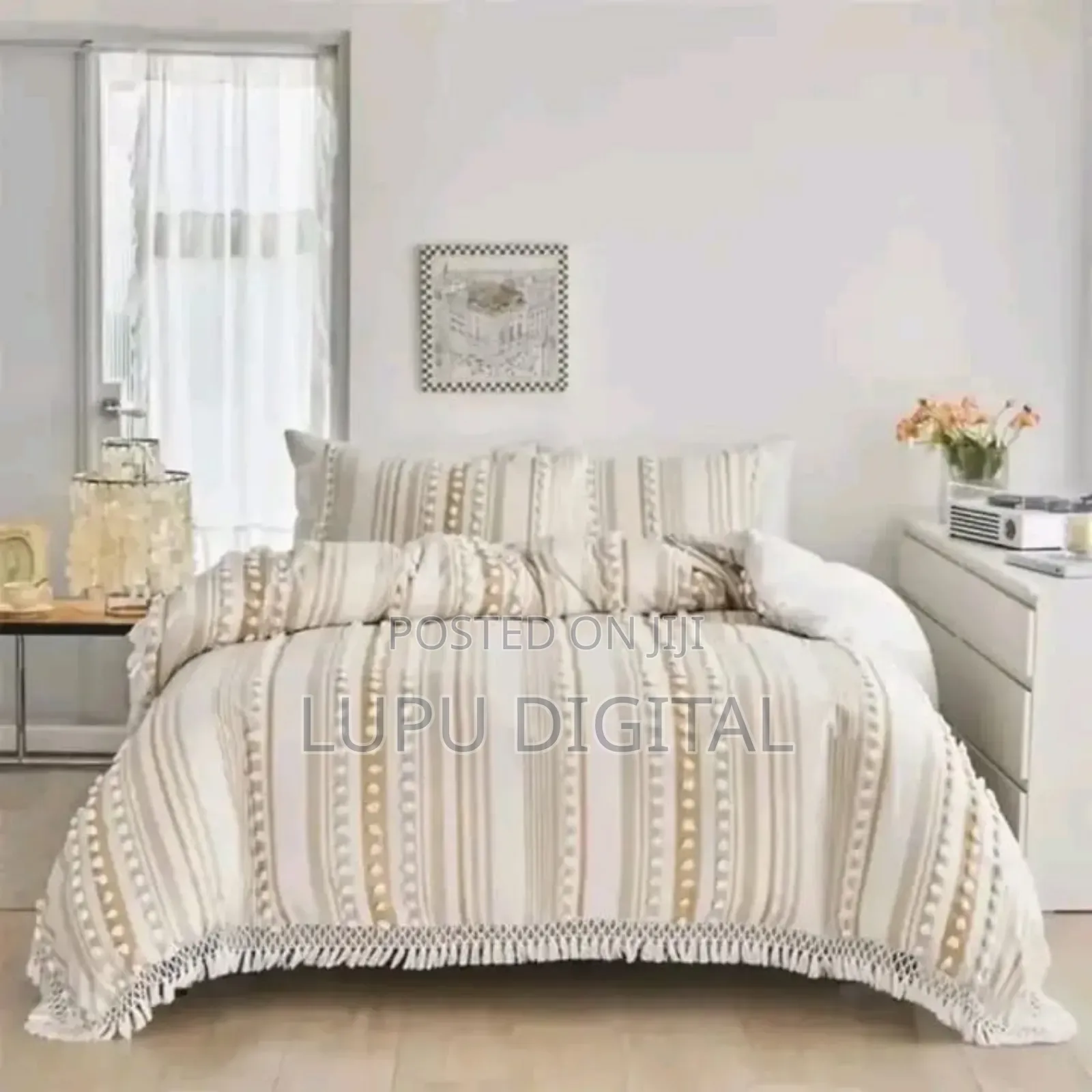 Designed With a Sophisticated Textured Pattern