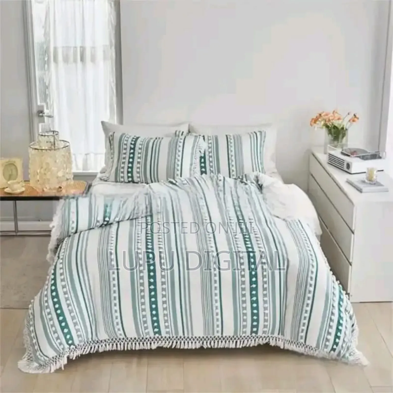 Designed With a Sophisticated Textured Pattern