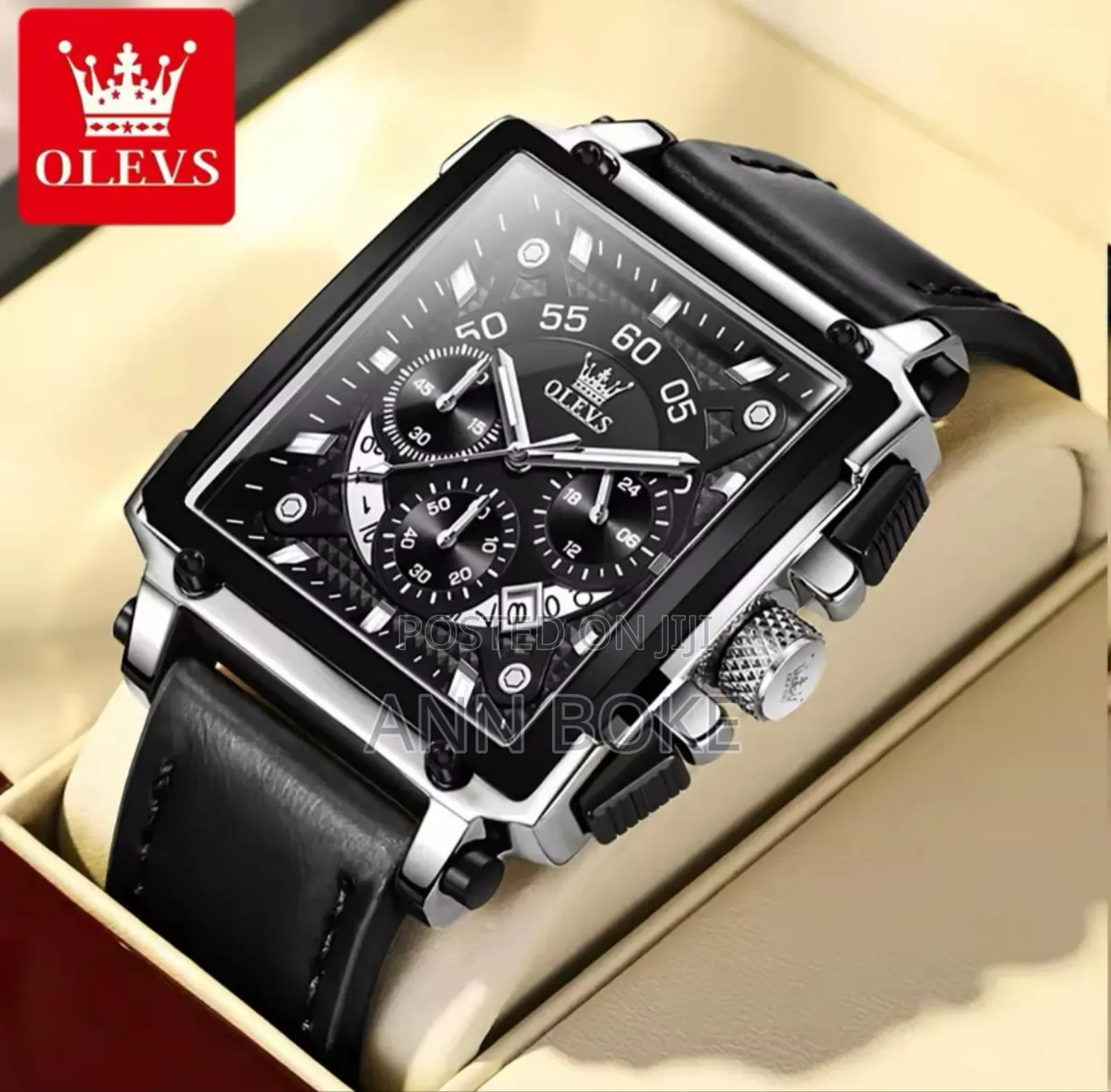 Restocked _*Olevs Chronograph Gents Watch