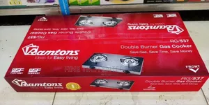 Ramtons 2burner Gas Cookers: Rg/538