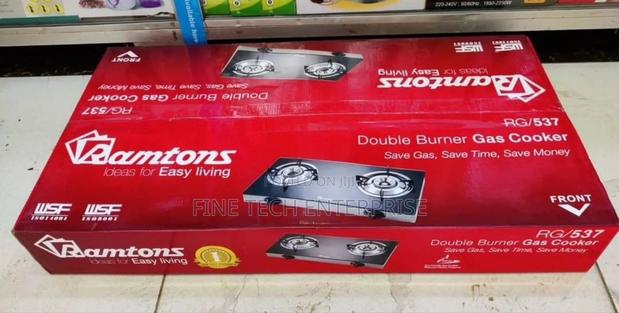 Ramtons 2burner Gas Cookers: Rg/538