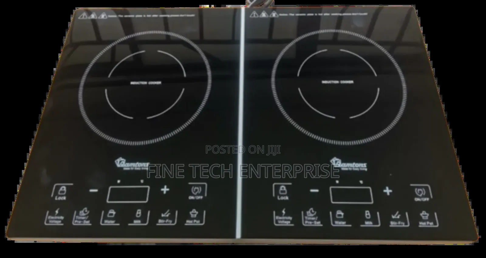 *Ramtons 2 Plate (Double) Induction Cooker