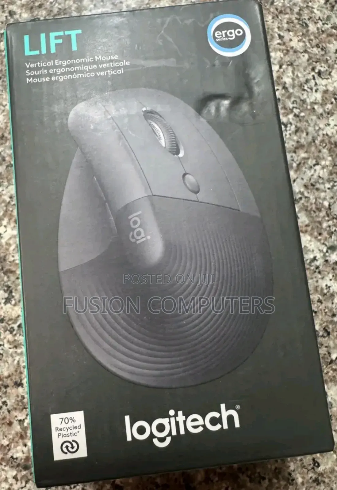 Logitech Lift Vertical Ergonomic Wireless Mouse