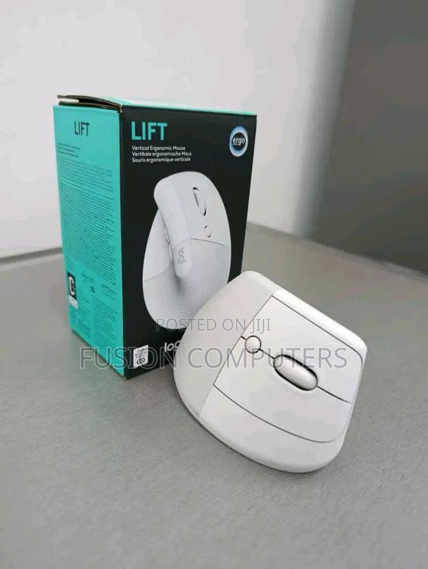 Logitech Lift Vertical Ergonomic Wireless Mouse - thumbnail 3