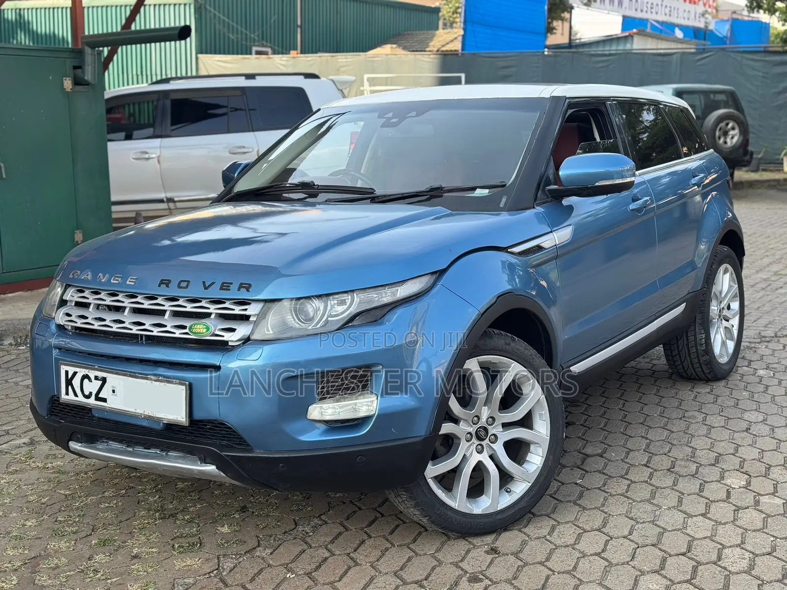 Land Rover Range Rover Evoque 2013 Blue