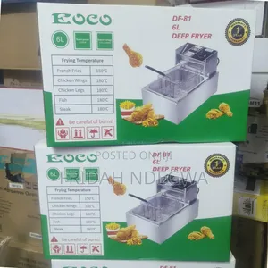 6 Litres Ecco Single Deepfryer