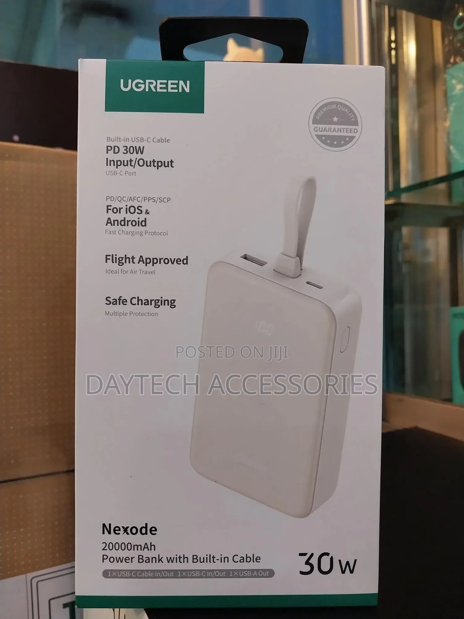 Ugreen Nexode Power Bank 20000mah 30w With Usb C Fast Charging.