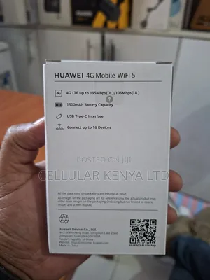 Huawei 4g Mobile Wifi 5 Portable Mifi