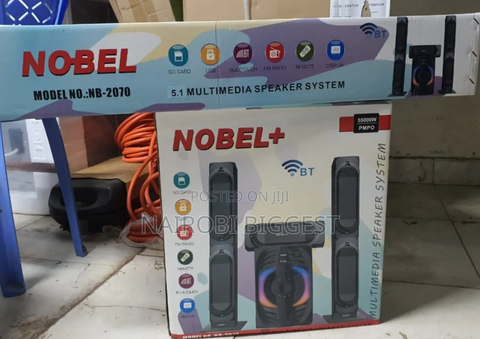 Nobel 5.1ch 55000watts Best Home Sound Home Theatre