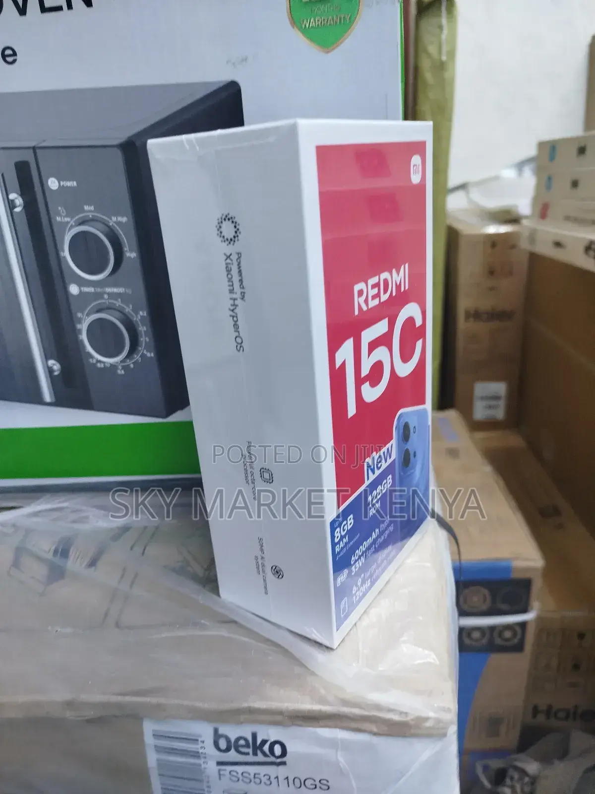 New Xiaomi Redmi 15C 4G 128 GB Blue