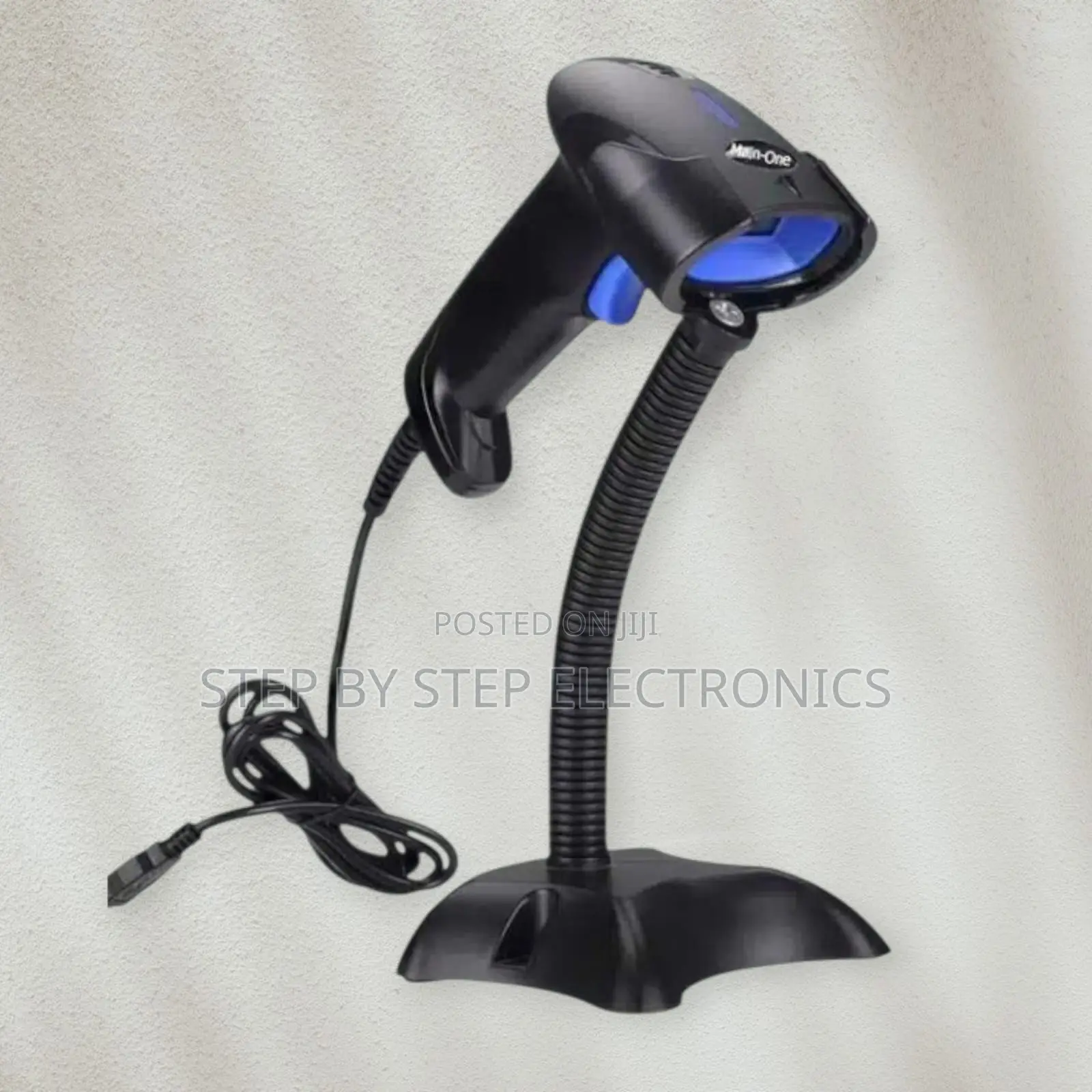 Usb Wired Handheld Laser Barcode Scanner With Stand – Quick Scan