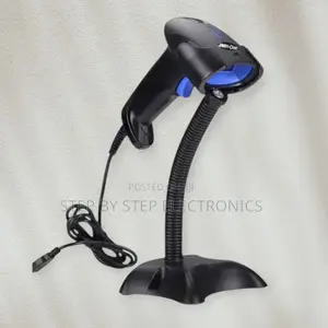 Usb Wired Handheld Laser Barcode Scanner With Stand – Quick Scan