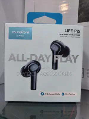 Soundcore by Anker Life P2i True Wireless Earbuds (Black)