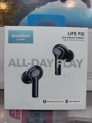 Soundcore by Anker Life P2i True Wireless Earbuds (Black)