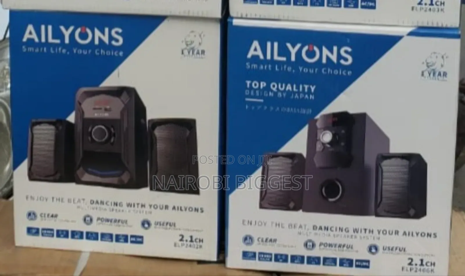 Ailyons 2.1 Best Woofer Sounds Systems