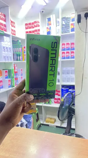 New Infinix Smart 10 64 GB Black