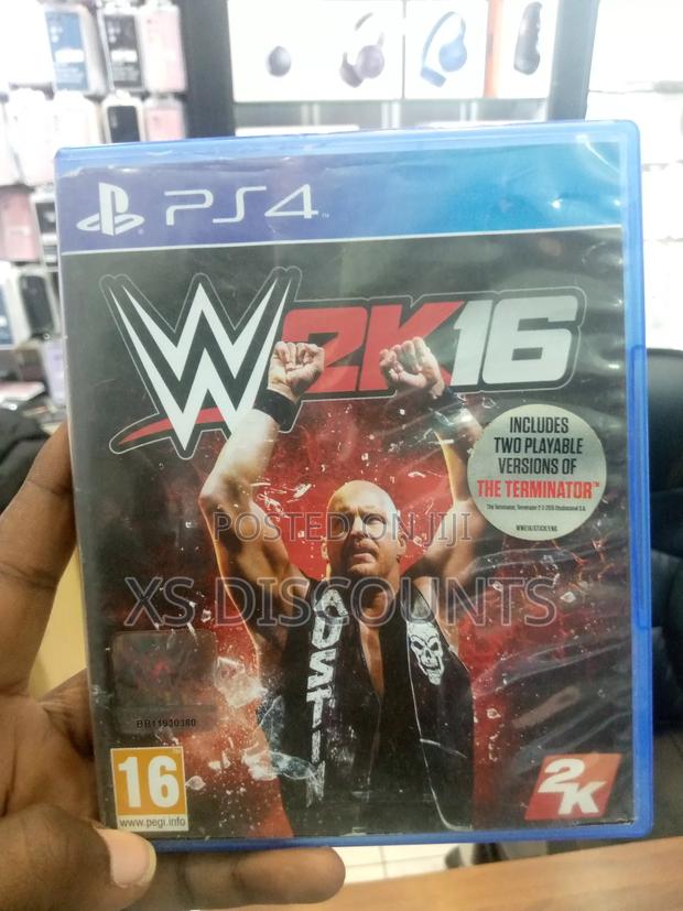 W2k16 for Ps4 - main view