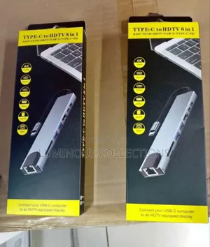 87watt Type C to Hdmi Super Fast 5 in 1 Wirh Network Adapter5
