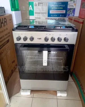 60×60 Von Cooker 3 Gas + 1 Electric Standing Cooker