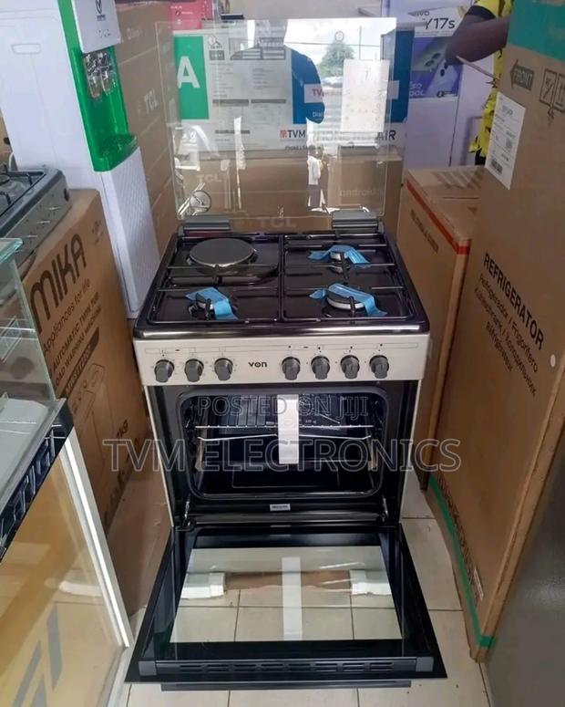 60×60 Von Cooker 3 Gas + 1 Electric Standing Cooker