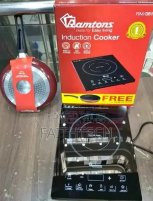 *Ramtons Induction Cooker With Free Pan