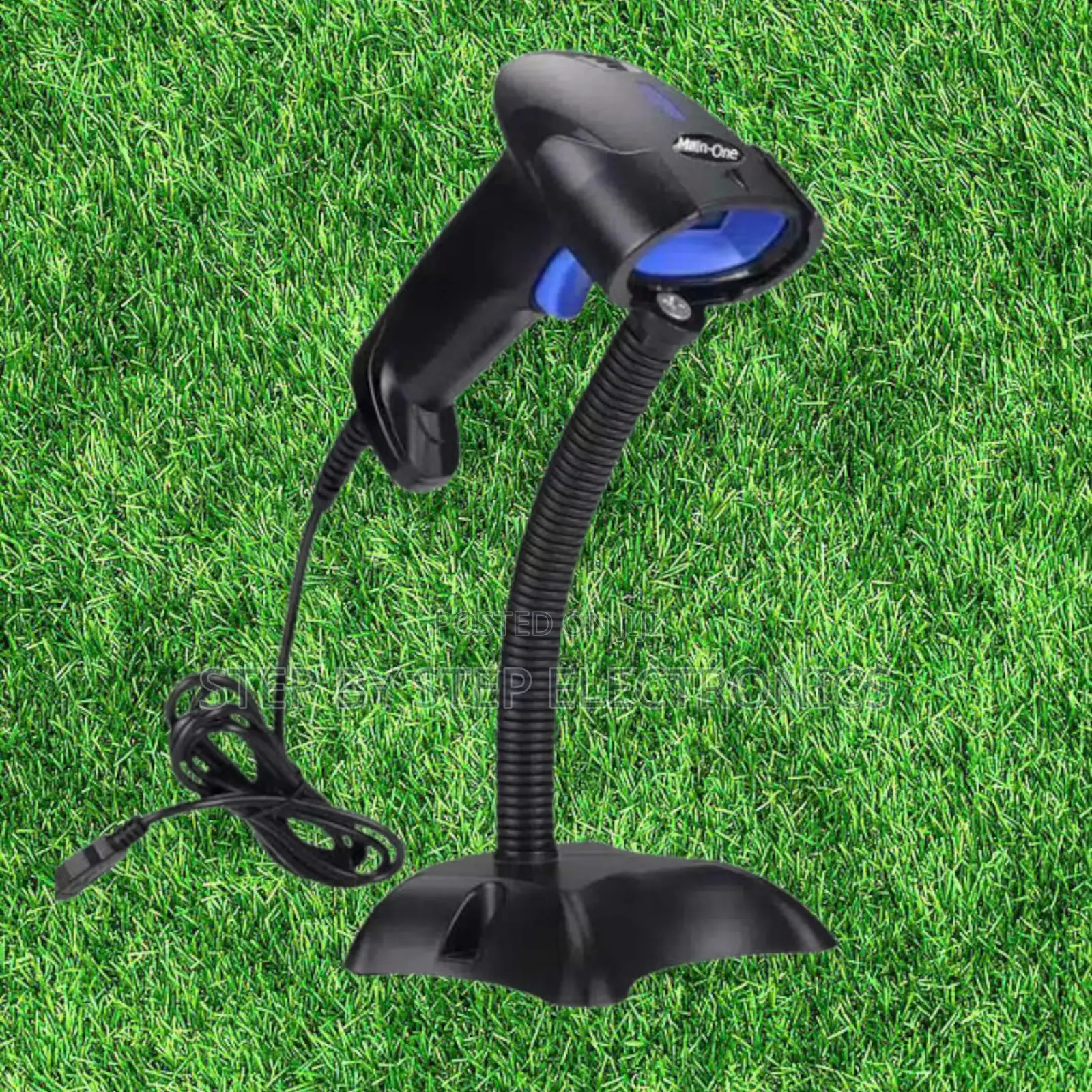 Long-Lasting Usb 1d 2d Pos Handheld Laser Barcode Scanner With Stand