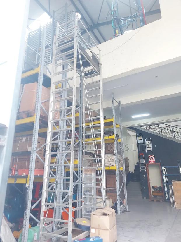Mobile Aluminum Scaffolding Tower/Extensible Aluminum Scaffold - thumbnail 2
