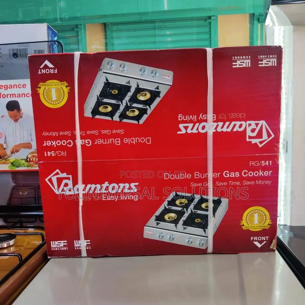 *Ramtons 4 Gas Burner Table Top Rg541 - main view