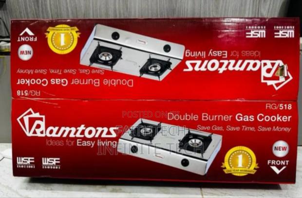 *Ramtons 2burner Rg 518