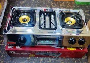 *Ramtons 2burner With Grill Rg504