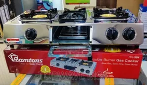 *Ramtons 2burner With Grill Rg504