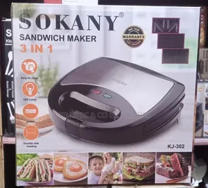 Sandwich Maker 3in1 Back in Stock Stock