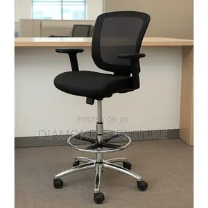 Office Furniture; Ergonomic Mesh Adjustable Drafting Office Chair