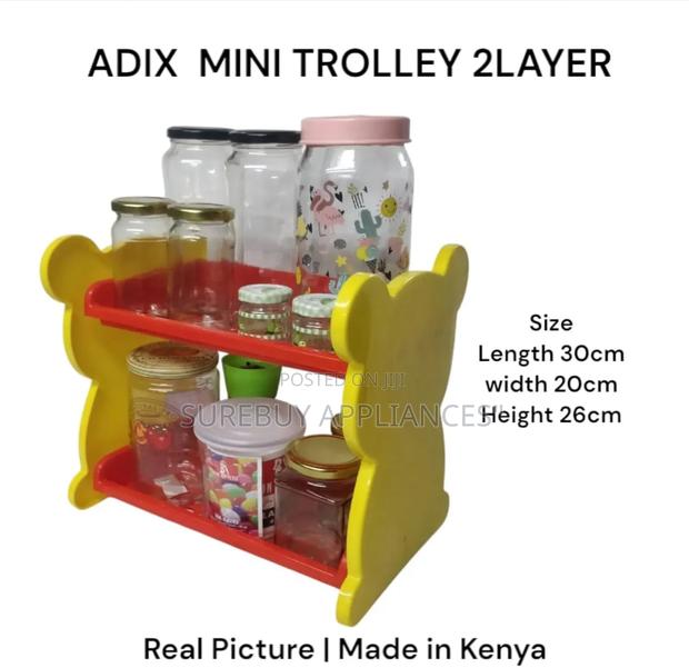 Adix Mini 2-Layer Storage Rack – Affordable - thumbnail 2