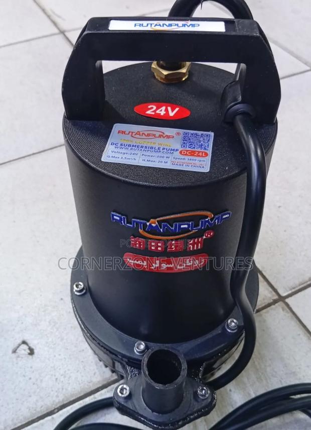 Rutan 24v Solar Submersible Pump / Dc Pump