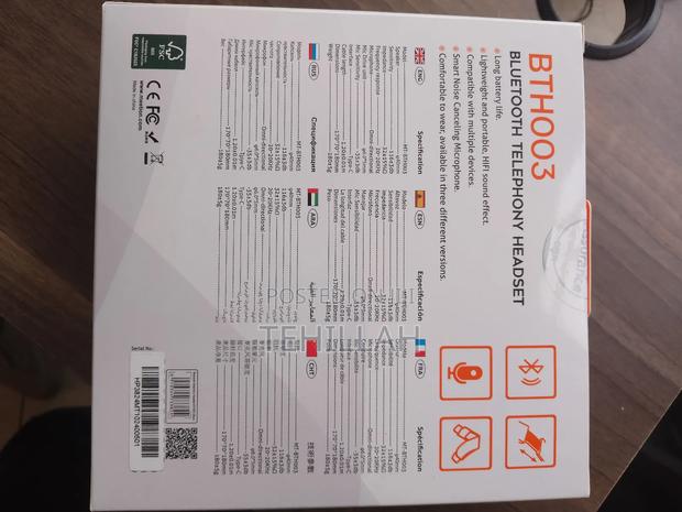 Bluetooth Telephony Headset Bth003 - thumbnail 3