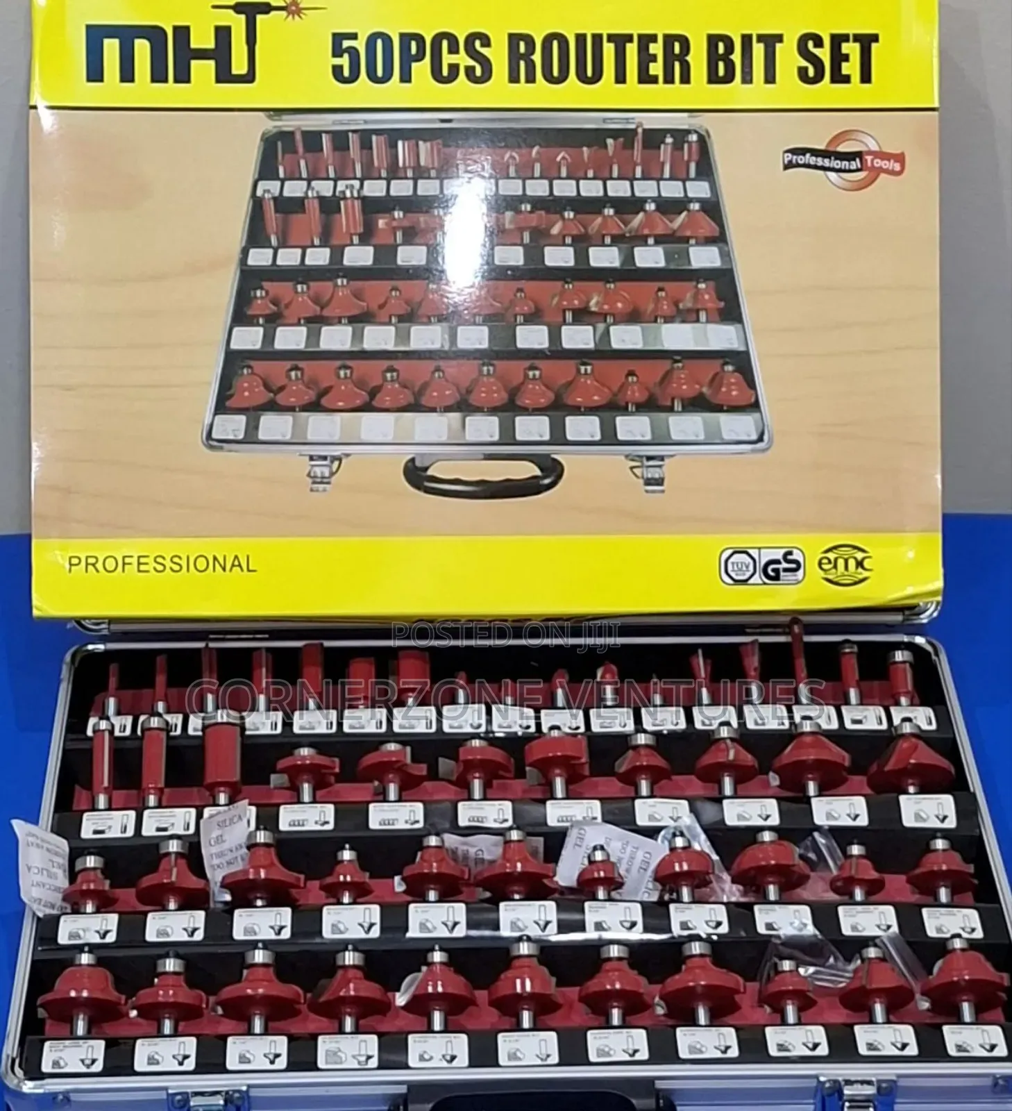 50 PCS Router Bit / Router Bit Set