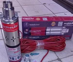 Rutan Pump 
250 Watts
24volts
Max Head 50m
20m Cable