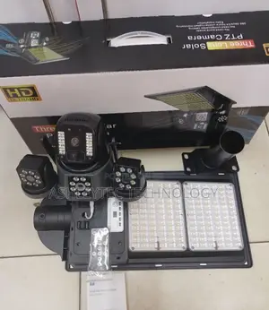 New Arrival 180w Solar Floodlight 4g Triple Lens PTZ Camera-3 Lenses