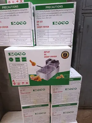 Eoco 6l Deep Fryer Df-81 – Heavy Duty Electric Fryer