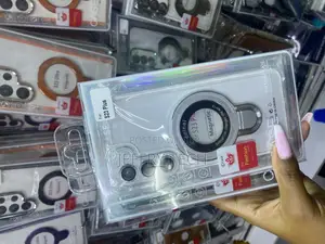 Arru Clear Samsung Galaxy S23 Plus Case With 360 Magnetic Stand