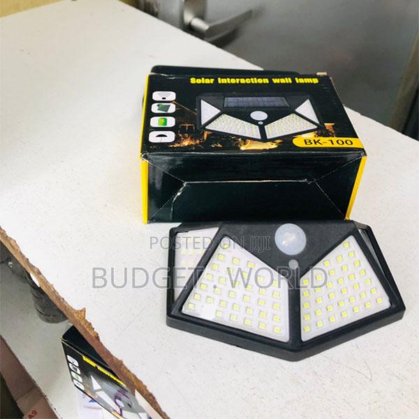 Waterproof Solar Power Pir Motion Sensor Wall Light Outdoor Bk-100 - main view