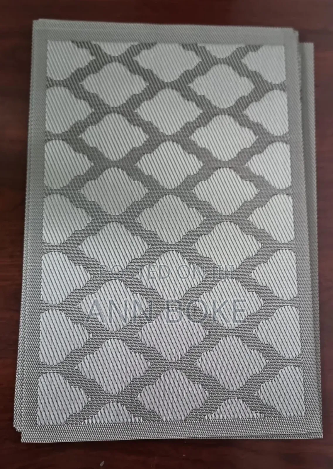 *New Arrival*
Woven PVC Table Mats