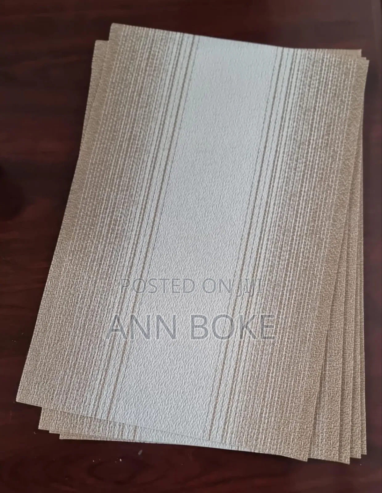 *New Arrival*
Woven PVC Table Mats